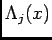 $ \Lambda_j(x)$